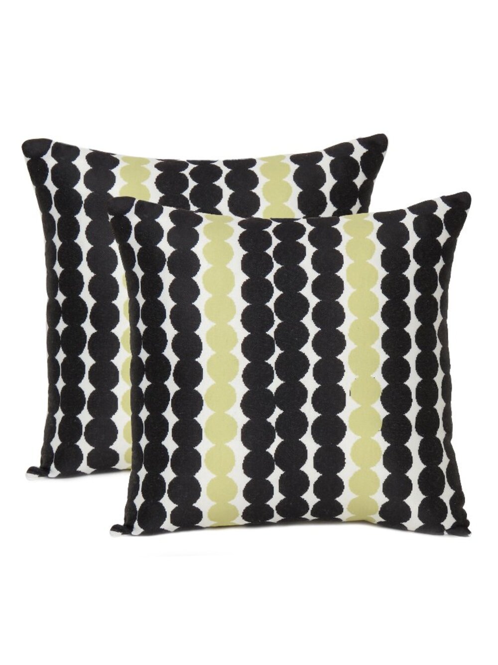 Oussum Bedroom Decorative Pillow Cover Cotton Marimekko Rasymatto Print Set of 2
